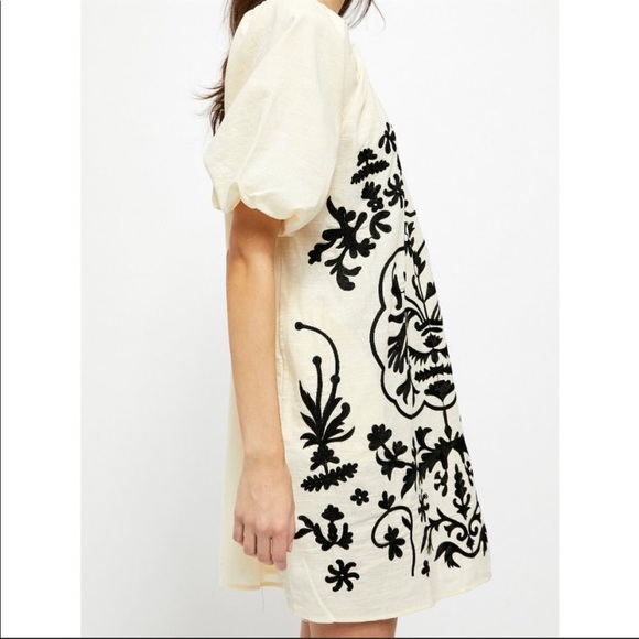 Free People Fiona Embroidered Dress - Picture 4 of 9